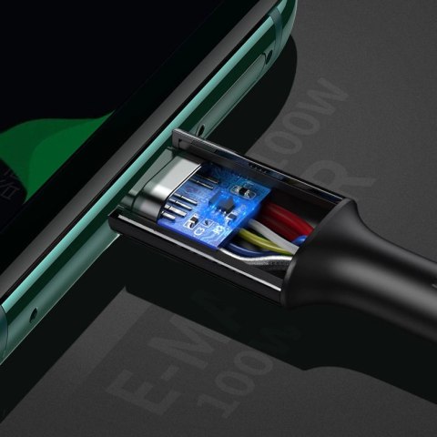 Kabel Ugreen US300 USB-C - USB-C PD QC FCP 100W 5A 480Mb/s 2m - biały