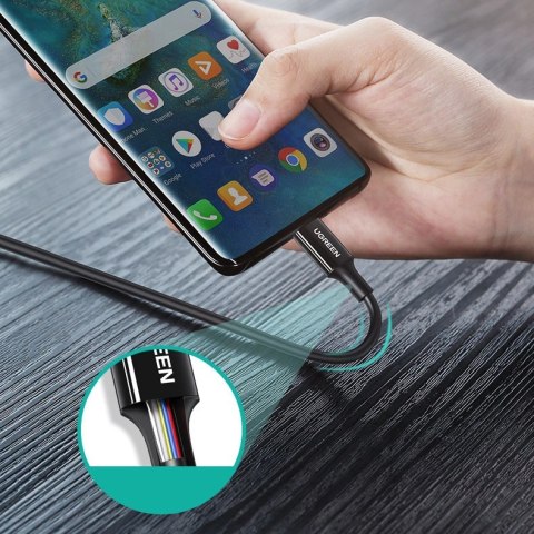 Kabel Ugreen US300 USB-C - USB-C PD QC FCP 100W 5A 480Mb/s 2m - biały