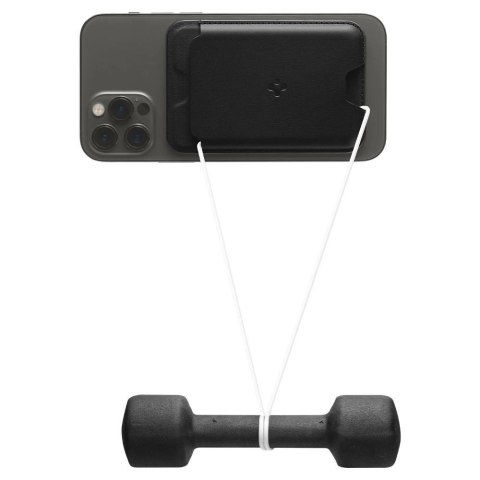 Portfel magnetyczny Spigen Valentinus z MagSafe - czarne