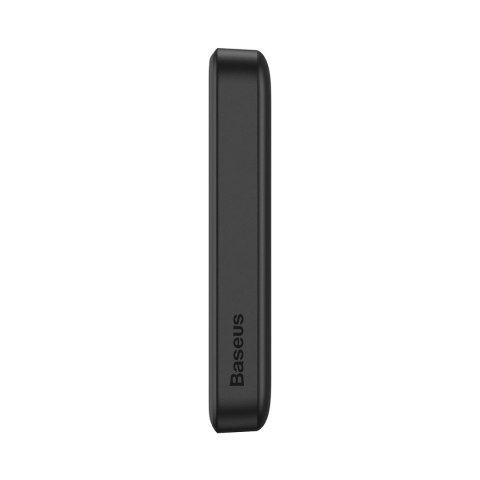 Baseus Magnetic Mini powerbank z ładowaniem indukcyjnym MagSafe 15W / szybkie ładowanie PD QC 20W 10000mAh czarny (Overseas Edit