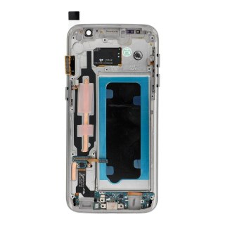 FixCell wyświetlacz LCD do SAMSUNG S7 z ramką złoty (odnowiony)