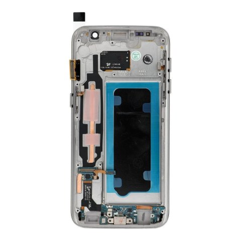 FixCell wyświetlacz LCD do SAMSUNG S7 z ramką złoty (odnowiony)