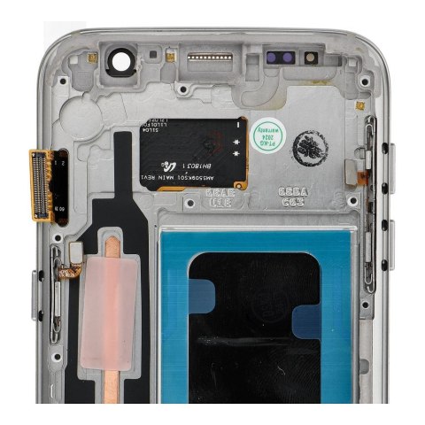 FixCell wyświetlacz LCD do SAMSUNG S7 z ramką złoty (odnowiony)