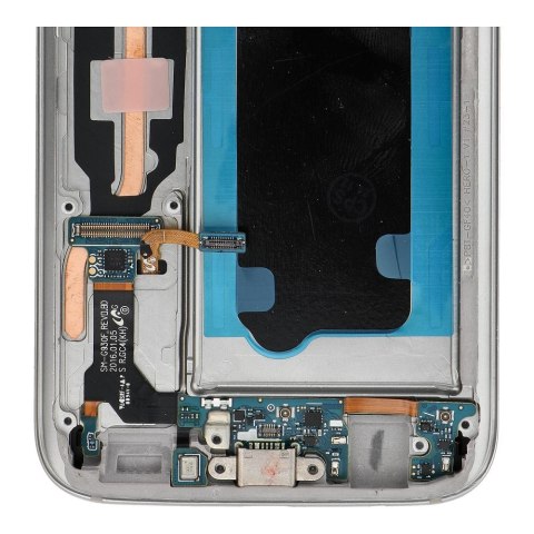 FixCell wyświetlacz LCD do SAMSUNG S7 z ramką złoty (odnowiony)
