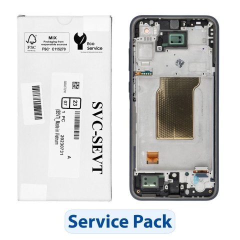ServicePack Wyświetlacz LCD do SAMSUNG A35 5G A356B GH82-34221A czarny / granatowy ServicePack Wyświetlacz LCD do SAMSUNG A35 5G A356B GH82-34221A czarny / granatowy