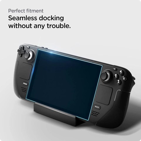 Szkło hartowane Spigen Glas.tR EZ Fit na Steam Deck