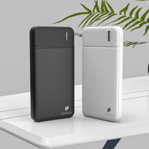 PURIDEA powerbank 10 000 mAh PD QC3.0 3A 20W Q6 czarny