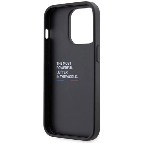Etui BMW Grip Hot Stamp na iPhone 14 Pro Max - czarne