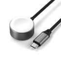 SATECHI kabel do ładowania Typ C do APPLE Watch 5W ST-QCAWM 0,2 m szary SATECHI kabel do ładowania Typ C do APPLE Watch 5W ST-QCAWM 0,2 m szary