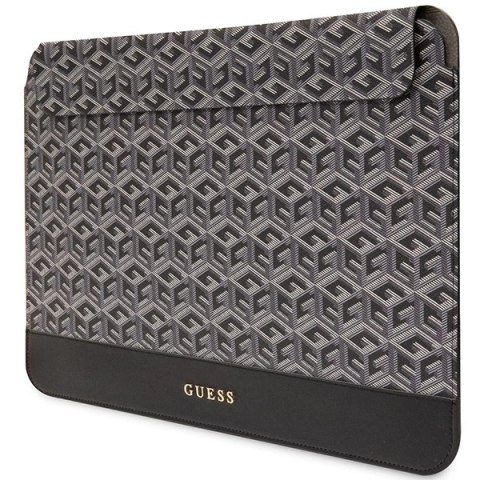 Pokrowiec Guess GCube Stripes na laptopa 16" - czarny