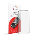 Szkło hartowane iPhone 12 / 12 PRO Forcell Matt Glass czarne