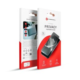 Szkło hartowane iPhone 13 PRO MAX / 14 PLUS Forcell Privacy Glass czarne
