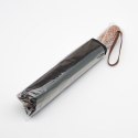 Automatyczny składany parasol z drewnianą rączką 10-ramienny XXL 115 cm czarny Automatyczny składany parasol z drewnianą rączką 10-ramienny XXL 115 cm czarny