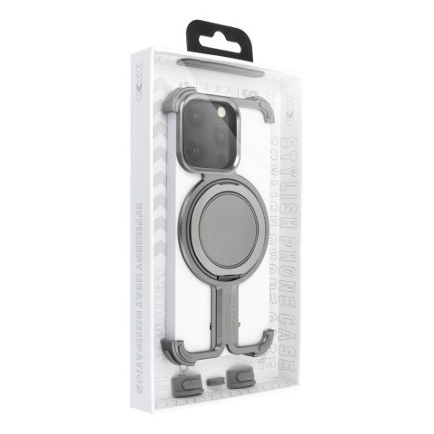 Futerał TITANIUM Bracket do IPHONE 16 PLUS srebrny Futerał TITANIUM Bracket do IPHONE 16 PLUS srebrny
