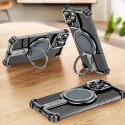 Futerał TITANIUM Bracket do IPHONE 16 PLUS srebrny Futerał TITANIUM Bracket do IPHONE 16 PLUS srebrny