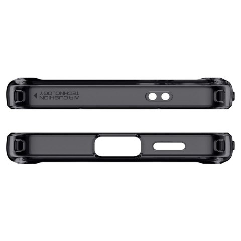Etui Spigen Ultra Hybrid na Samsung Galaxy S24 - ciemnoszare (wzór Zero One)