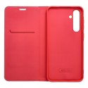 Kabura LUNA Book Carbon do SAMSUNG A13 4G czerwony
