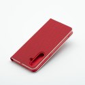 Kabura LUNA Book Carbon do SAMSUNG A13 4G czerwony
