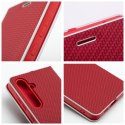 Kabura LUNA Book Carbon do SAMSUNG A13 4G czerwony