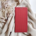 Kabura LUNA Book Carbon do SAMSUNG A13 4G czerwony