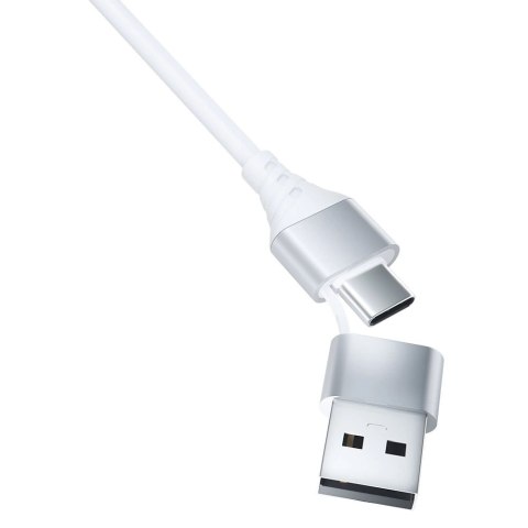 Kabel 3mk Hyper Cable 3w1 USB-A - USB-C / USB-C - micro USB - Lightning 1.5m - biały