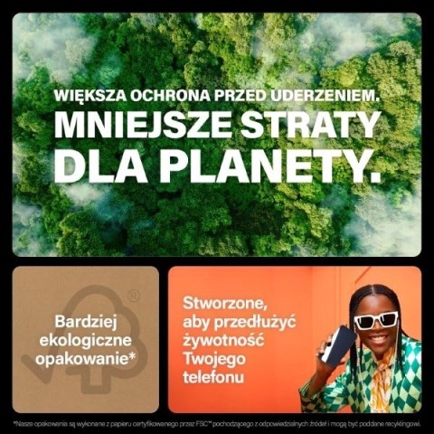 Szkło PanzerGlass Re:fresh Glass na iPhone 15 z pozycjonerem