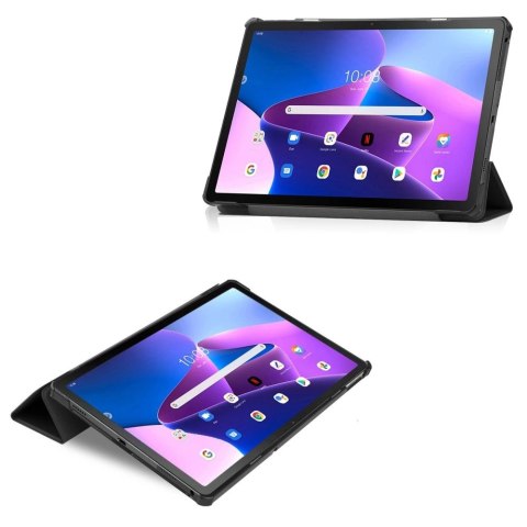 Etui Tech-Protect SmartCase na Lenovo Tab M10 Plus (3 gen.) 10.6" TB-125 / TB-128 - czarne