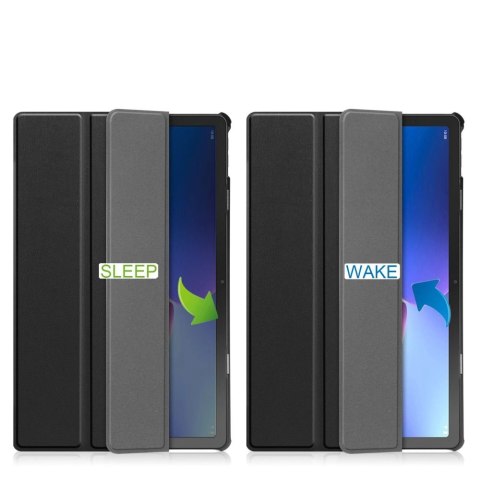 Etui Tech-Protect SmartCase na Lenovo Tab M10 Plus (3 gen.) 10.6" TB-125 / TB-128 - czarne