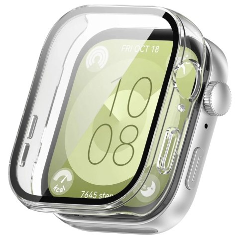 Etui Tech-Protect Defense360 na Huawei Watch Fit 3 - przezroczyste