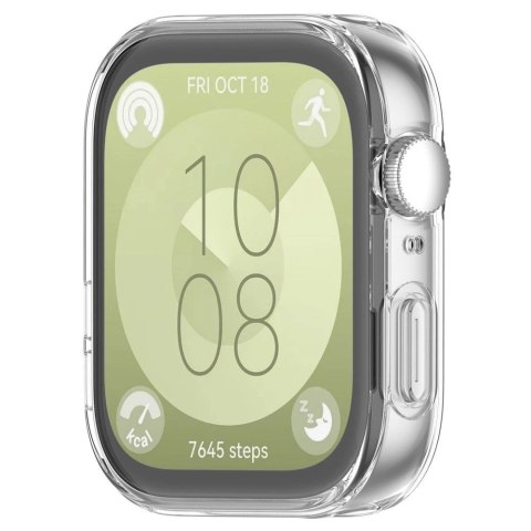 Etui Tech-Protect Defense360 na Huawei Watch Fit 3 - przezroczyste