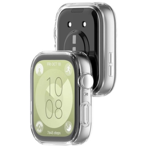 Etui Tech-Protect Defense360 na Huawei Watch Fit 3 - przezroczyste