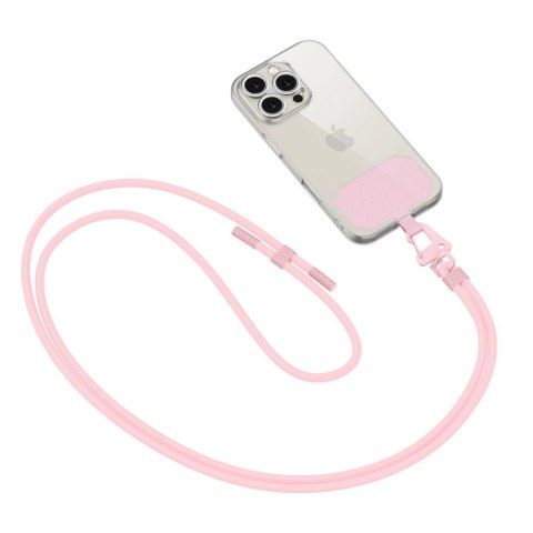 Smycz Tech-Protect C5S Rope Crossbody Strap - różowa