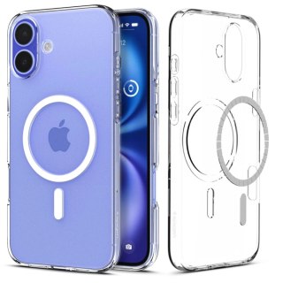 Etui Spigen Liquid Crystal Mag z MagSafe na iPhone 16 Plus - przezroczyste