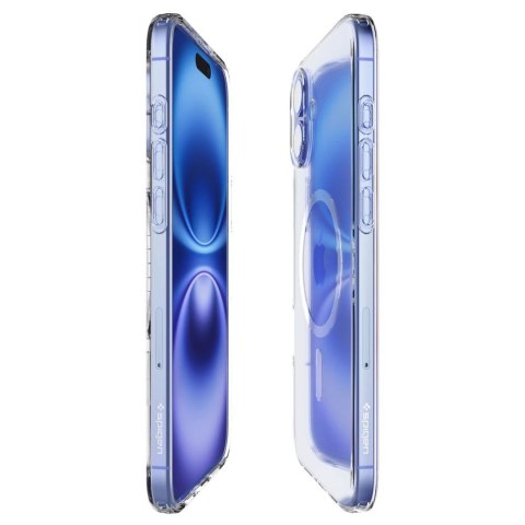 Etui Spigen Liquid Crystal Mag z MagSafe na iPhone 16 Plus - przezroczyste