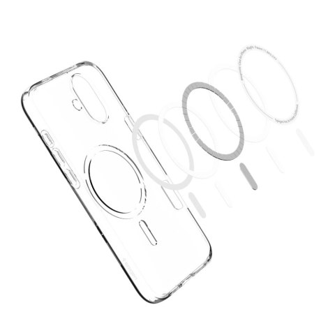 Etui Spigen Liquid Crystal Mag z MagSafe na iPhone 16 Plus - przezroczyste