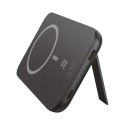 Powerbank zgodny z MagSafe Blue Star 5000 mAh 2A 5W W0553 czarny Powerbank zgodny z MagSafe Blue Star 5000 mAh 2A 5W W0553 czarny