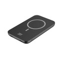 Powerbank zgodny z MagSafe Blue Star 5000 mAh 2A 5W W0553 czarny Powerbank zgodny z MagSafe Blue Star 5000 mAh 2A 5W W0553 czarny