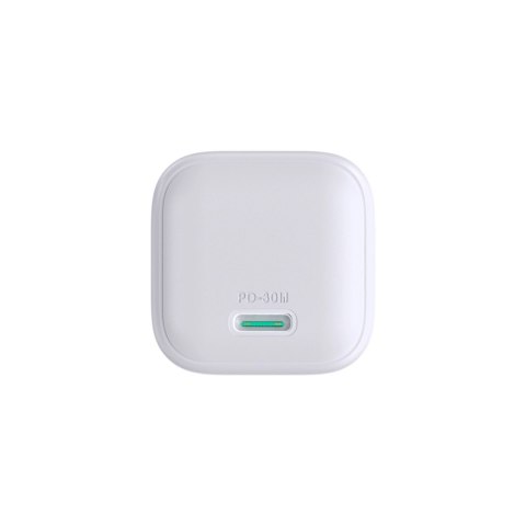 Ładowarka sieciowa Joyroom JR-TCG15 Mini 30W GaN USB-C - biała