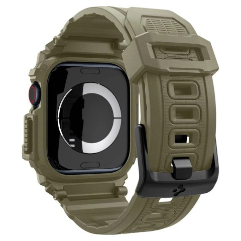 Pasek Spigen Rugged Armor "Pro" na Apple Watch 10 (46 MM) - zielony Pasek Spigen Rugged Armor "Pro" na Apple Watch 10 (46 MM) - zielony