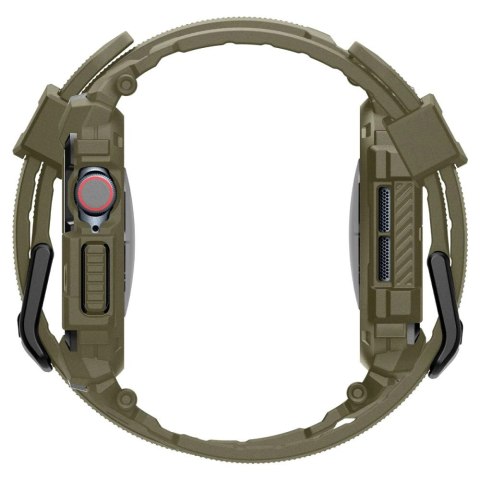 Pasek Spigen Rugged Armor "Pro" na Apple Watch 10 (46 MM) - zielony Pasek Spigen Rugged Armor "Pro" na Apple Watch 10 (46 MM) - zielony