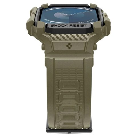 Pasek Spigen Rugged Armor "Pro" na Apple Watch 10 (46 MM) - zielony Pasek Spigen Rugged Armor "Pro" na Apple Watch 10 (46 MM) - zielony