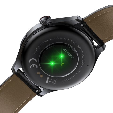 Smartwatch Joyroom Classic Series JR-FC2 Pro z funkcją odbierania połączeń - ciemnoszary