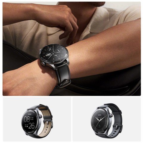 Smartwatch Joyroom Classic Series JR-FC2 Pro z funkcją odbierania połączeń - ciemnoszary