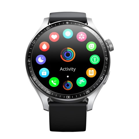 Smartwatch Joyroom Classic Series JR-FC2 Pro z funkcją odbierania połączeń - srebrny