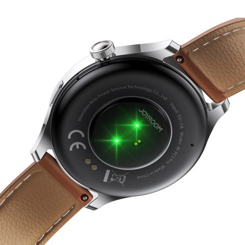 Smartwatch Joyroom Classic Series JR-FC2 Pro z funkcją odbierania połączeń - srebrny
