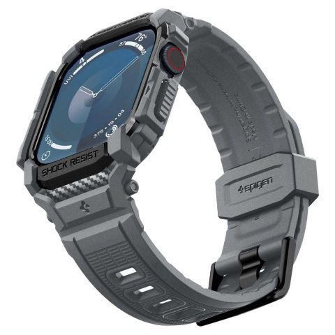 Etui Spigen Rugged Armor na Apple Watch 10 46 mm - szare