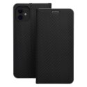 Kabura LUNA Book Carbon do IPHONE XR czarny Kabura LUNA Book Carbon do IPHONE XR czarny