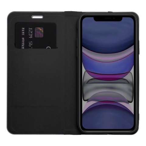 Kabura LUNA Book Carbon do IPHONE XR czarny Kabura LUNA Book Carbon do IPHONE XR czarny