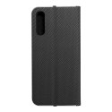 Kabura LUNA Book Carbon do SAMSUNG A50 czarny