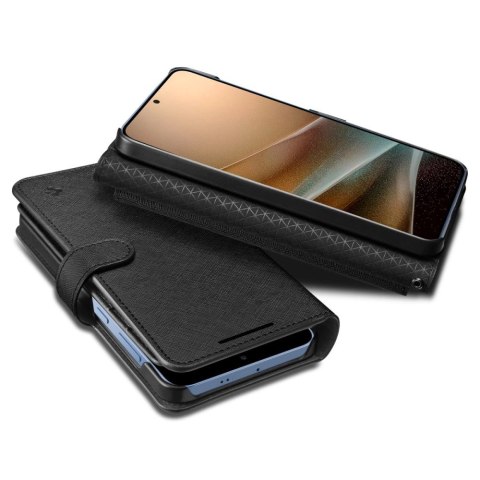 Etui Spigen Wallet "S" na Samsung Galaxy S25+ - czarne